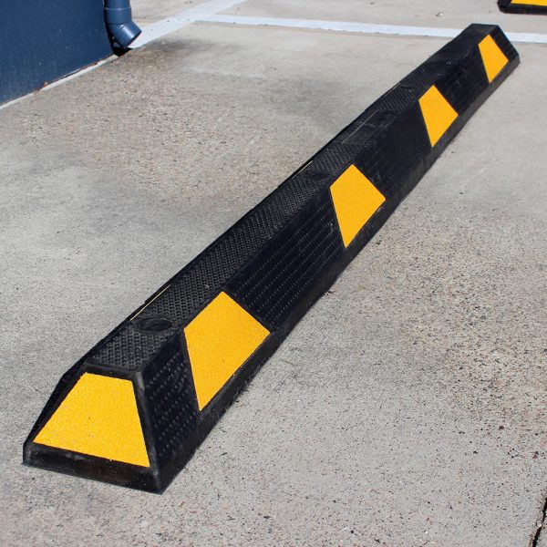 Rubber Wheel stops for sale from Civil Products WA