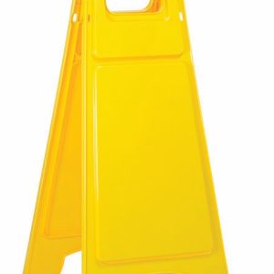 Blank Yellow – Plastic A-Frame