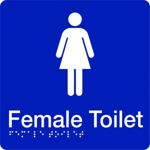 Braille – Female Toilet