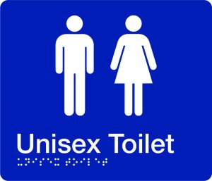 Braille – Unisex Toilet