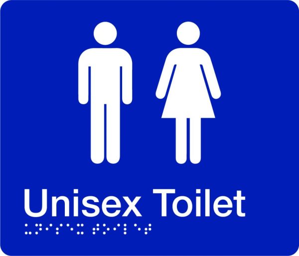 Braille – Unisex Toilet