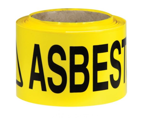 Caution Asbestos Barrier Tape