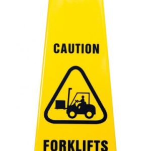 Caution Forklifts In Use – Safety Cone