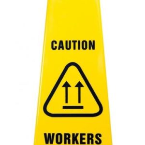 Workers Above – Plastic A-Frame