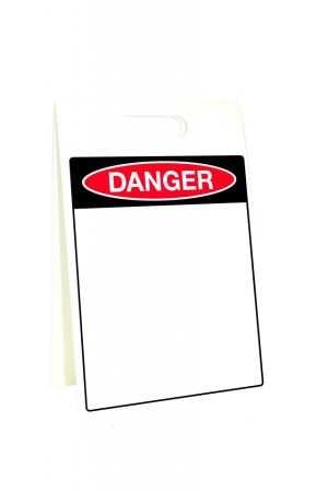 Corflute A-Frame Danger Blank