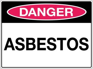 Danger Asbestos Sign