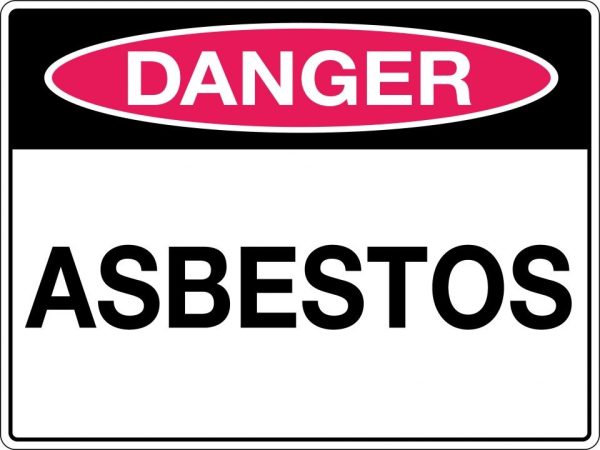 Danger Asbestos Sign