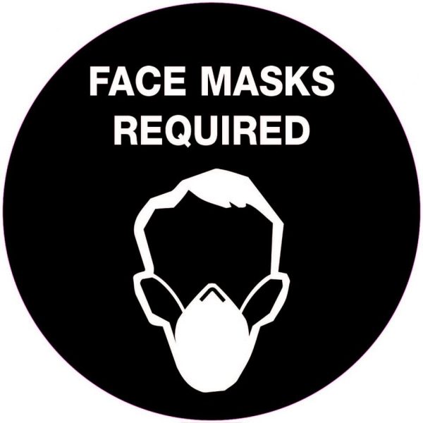 Face Masks Required – Floor Graphics