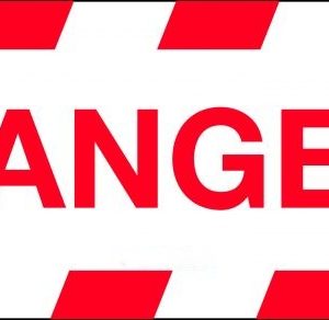 Floor Graphics – Danger