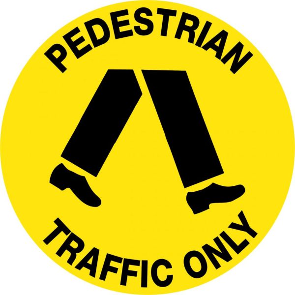 Floor Graphics – Pedestrian Traffic Only