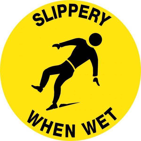 Floor Graphics – Slippery When Wet