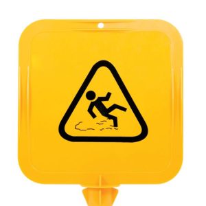 Lock-in Sign Frame Wet Floor Pictogram