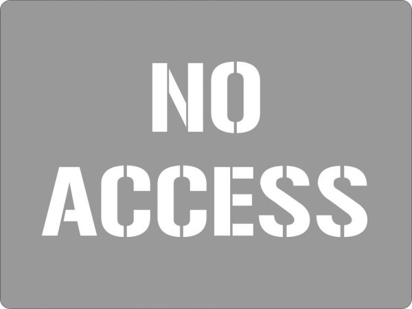 Stencil - No Access