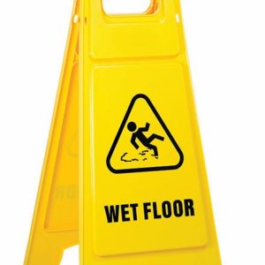 Slippery Surface – Corflute A-Frame