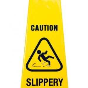 Slippery When Wet – Safety Cone