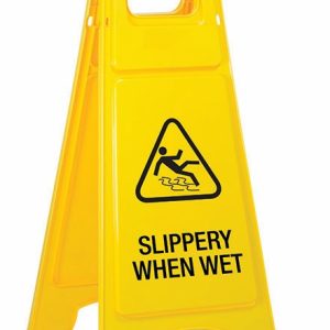 Wet Floor – Plastic A-Frame