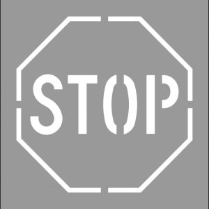 Stencil - Stop (Picto)
