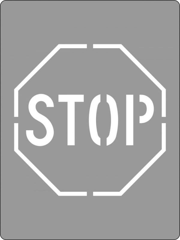Stencil - Stop (Picto)
