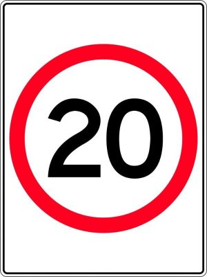 20km Speed In Roundel