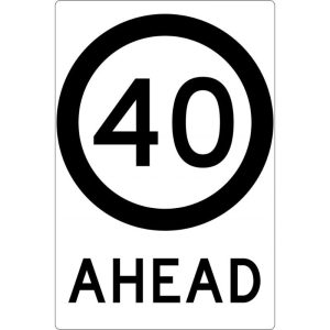 40 Ahead (Black/White)