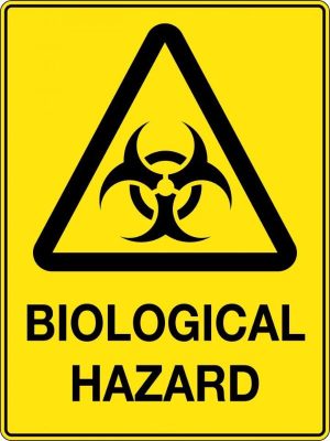 Caution Biological Hazard