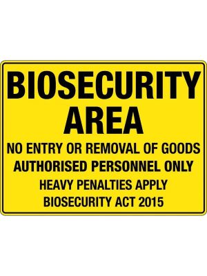 Biosecurity Area