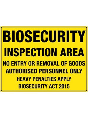 Biosecurity Inspection Area