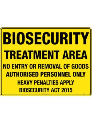 Biosecurity Treatment Area