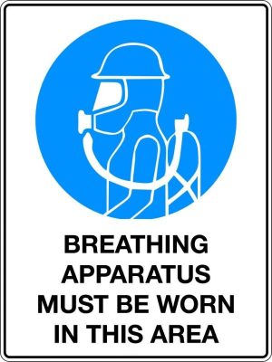 Breathing Apparatus Must be Worn