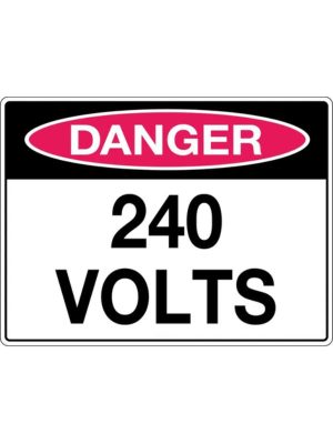 Danger 240 Volts