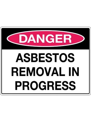 Danger Asbestos Removal in Progress