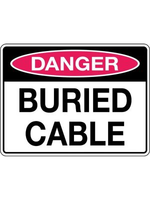 Danger Buried Cable