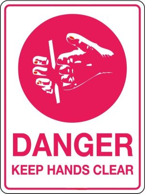 Danger Keep Hands Clear