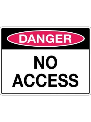 Danger No Access