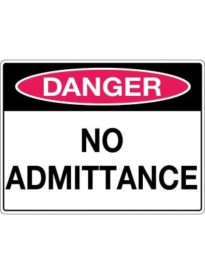 Danger No Admittance