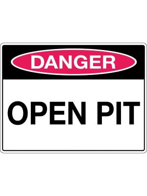 Danger Open Pit