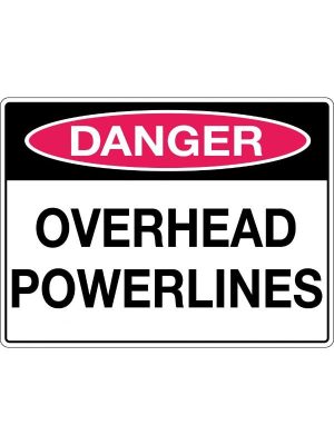 Danger Overhead Powerlines