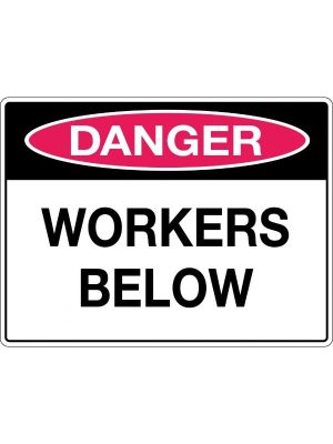 Danger Workers Below