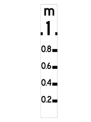 Depth Marker 0-1m