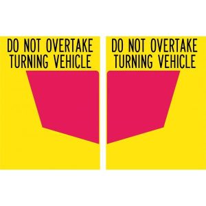 Do Not Overtake Turning Vehicle (2)