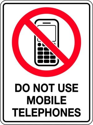 Do Not Use Mobile Telephones