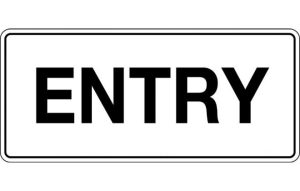 Entry