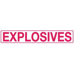 Explosives