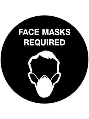 Face Masks Required â€“ Floor Graphics