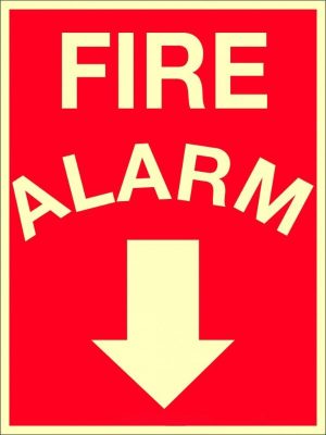 Fire Alarm (Arrow Down)
