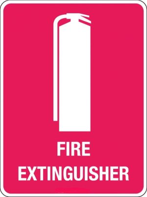 Fire Extinguisher (with pictogram)