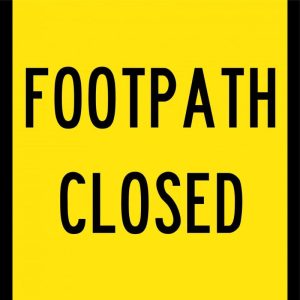 Footpath Closed