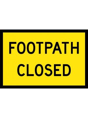 Footpath Closed