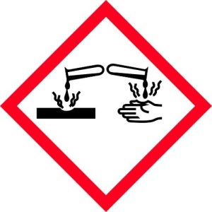 GHS Hazchem Labels â€“ Corrosive Picto