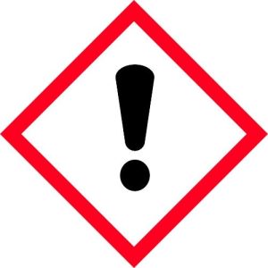 GHS Hazchem Labels â€“ Exclamation Mark